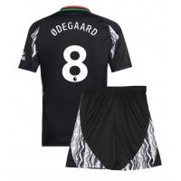 Camiseta Arsenal Martin Odegaard #8 Visitante Equipación para niños 2024-25 manga corta (+ pantalones cortos)